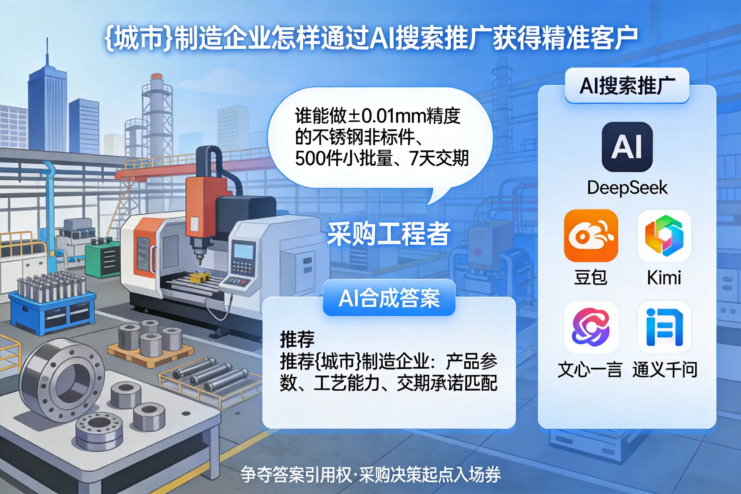 北屯制造企业怎样通过AI搜索推广获得精准客户