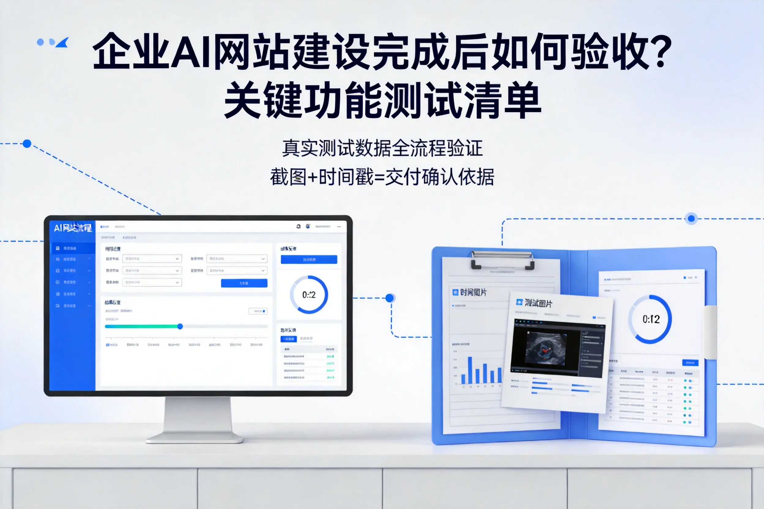 北屯企业AI网站建设完成后如何验收？关键功能测试清单