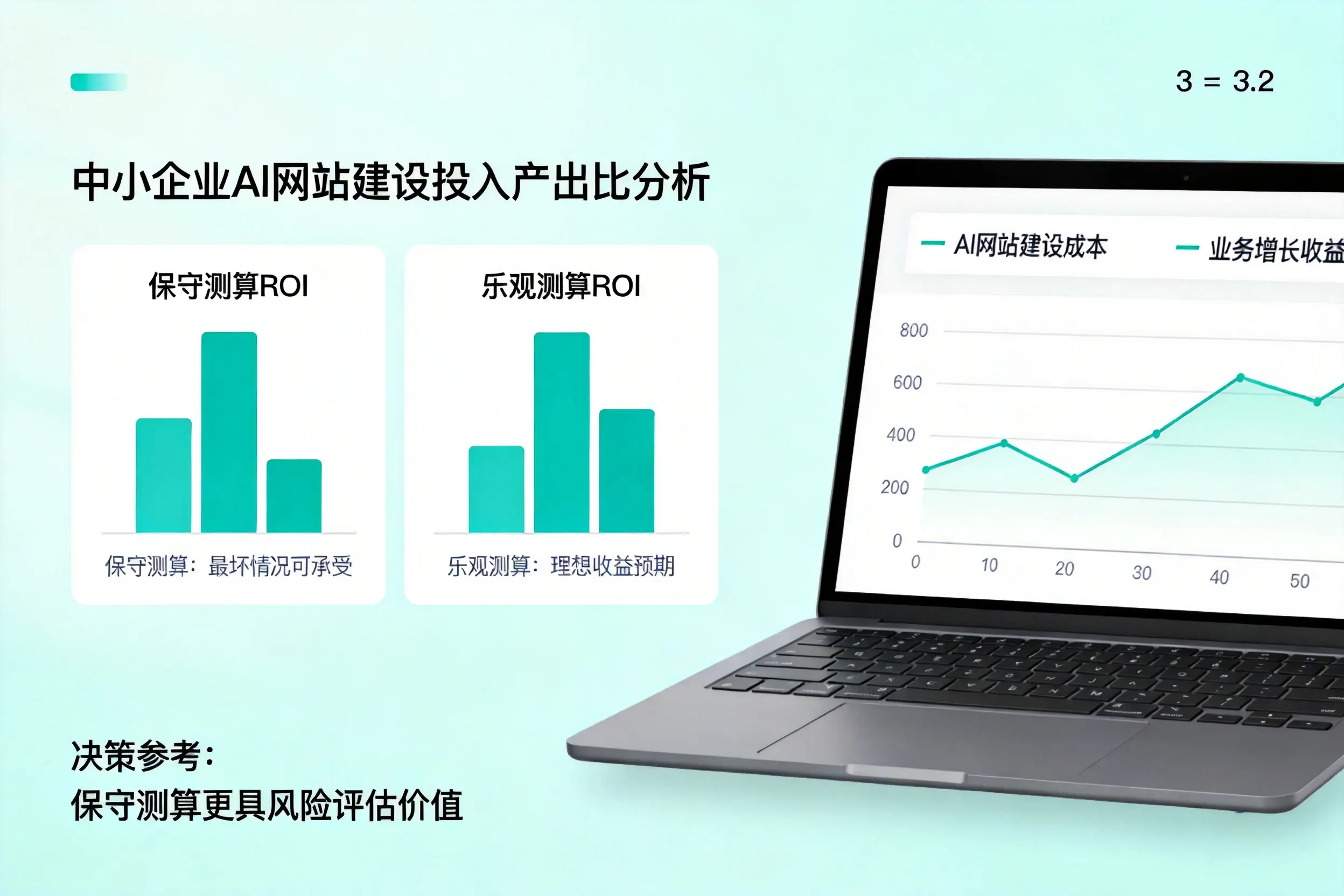 北屯中小企业AI网站建设投入产出比怎么算？先看这份分析