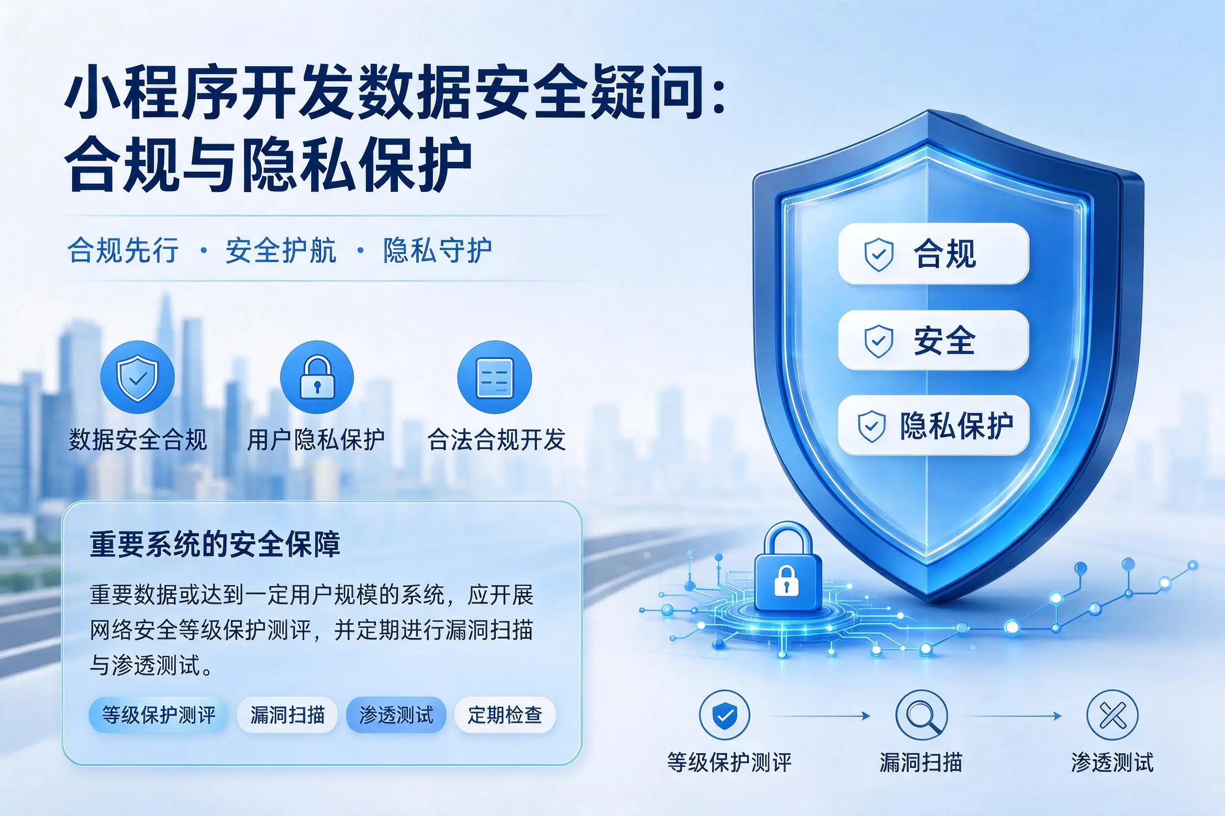 北屯小程序开发数据安全疑问：合规与隐私保护