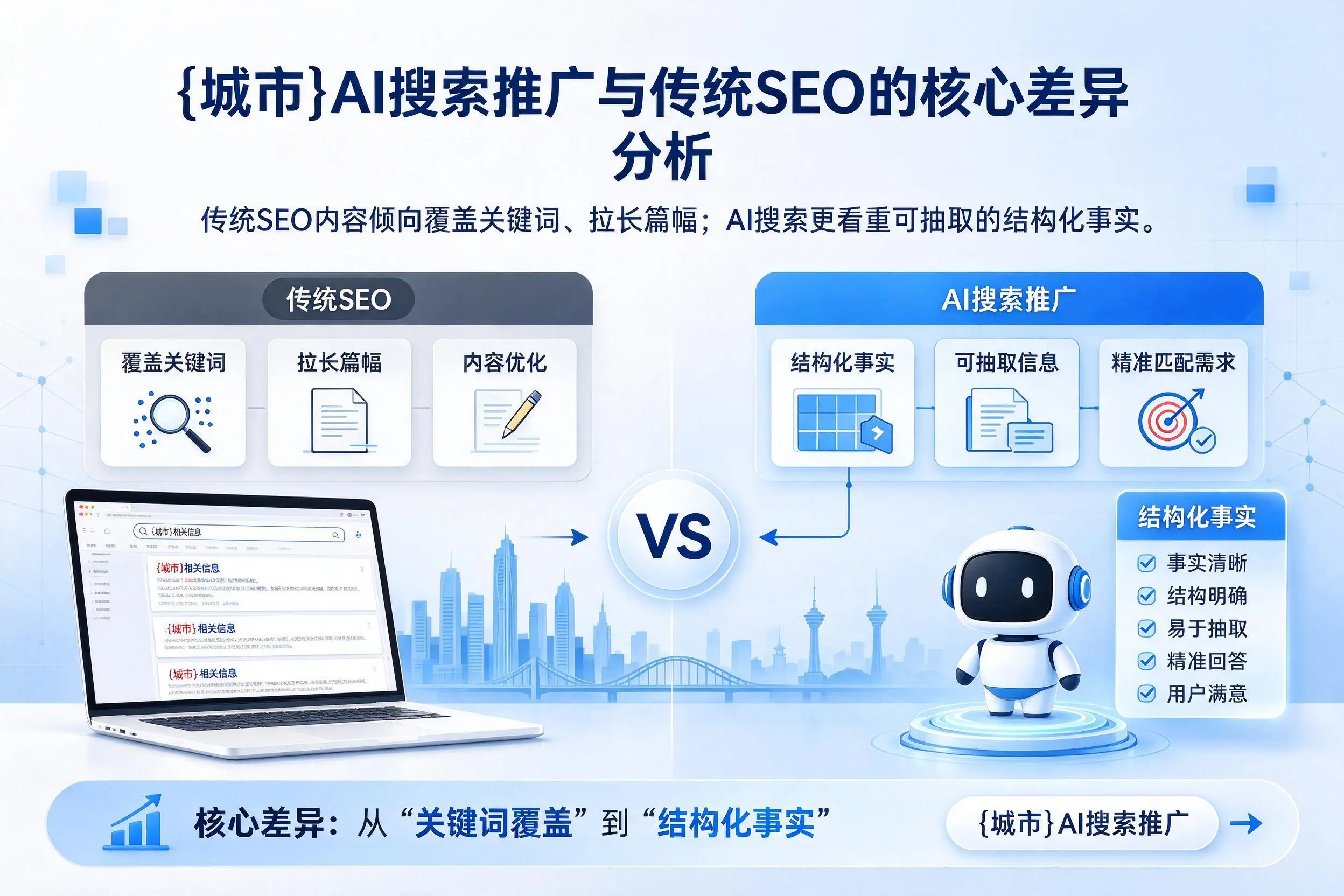 北屯AI搜索推广与传统SEO的核心差异分析